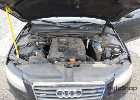 2010 Audi A4 2.0T Premium from USA, damaged, VIN WAUBFAFL3AN069782
